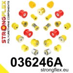Strongflex complete polyurethane suspension bush kit SPORT for BMW X3 E83