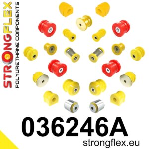 Strongflex Kompletni poliuretanski komplet čahura ovjesa SPORT za BMW X3 E83