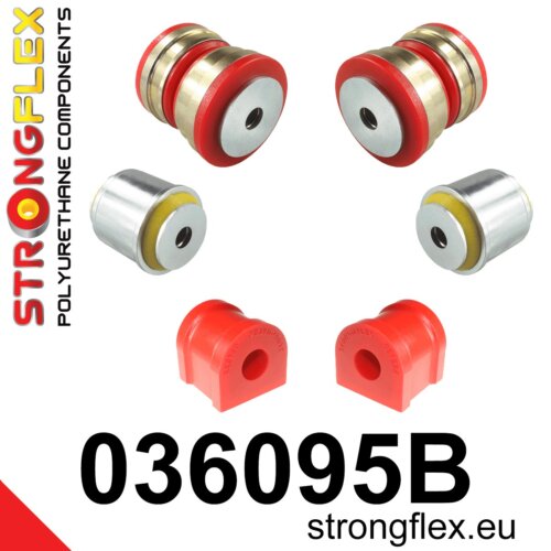 Strongflex front suspension bush kit for BMW X5 E53 / BMW X3 E83