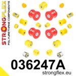 Strongflex complete polyurethane suspension bush kit SPORT for BMW X5 E53