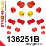 Strongflex complete polyurethane suspension bush kit for OPEL Omega B