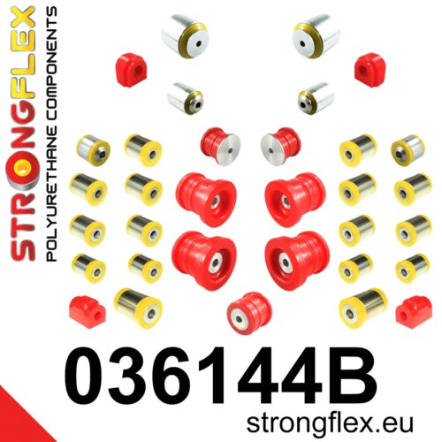 Strongflex complete polyurethane suspension bush kit for BMW 3 G20 / BMW 4 G22