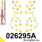 Strongflex complete polyurethane suspension bush kit SPORT for AUDI A8 D2