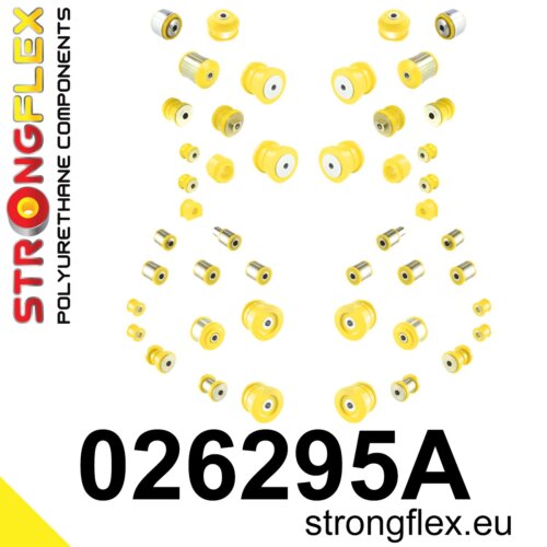 Strongflex complete polyurethane suspension bush kit SPORT for AUDI A8 D2