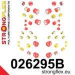 Strongflex complete polyurethane suspension bush kit for AUDI A8 D2