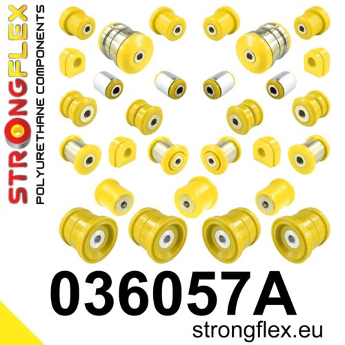 Strongflex complete polyurethane suspension bush kit SPORT for BMW X6 E71 / BMW X5 E70