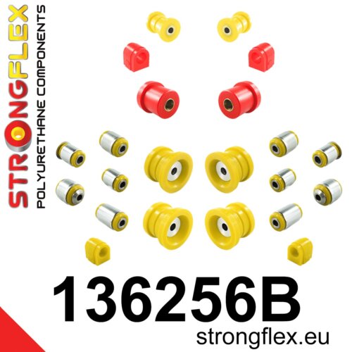 Strongflex complete polyurethane suspension bush kit for CHEVROLET Malibu V300 / OPEL Insignia A