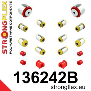 Strongflex Komplet čahura stražnjeg ovjesa za FIAT Croma 194 / OPEL VECTRA C