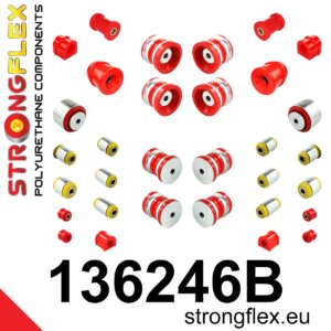 Strongflex Kompletni poliuretanski komplet čahura ovjesa za FIAT Croma 194 / OPEL VECTRA C