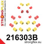 Strongflex full suspension bush kit for TOYOTA Carina T190