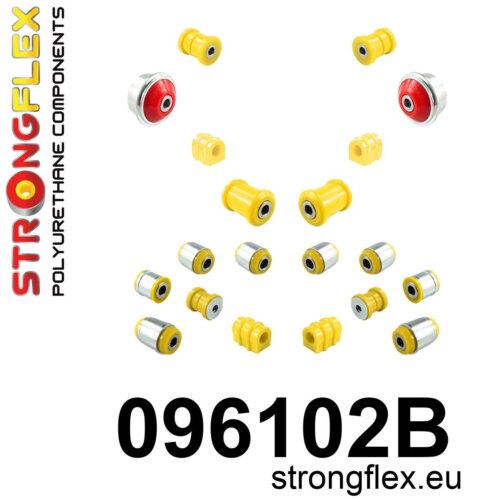 Strongflex full suspension bush kit for HYUNDAI i30 GD / KIA Cee'd JD