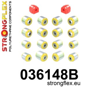 Strongflex rear suspension bush kit for BMW 5 G30 / BMW 6 G32