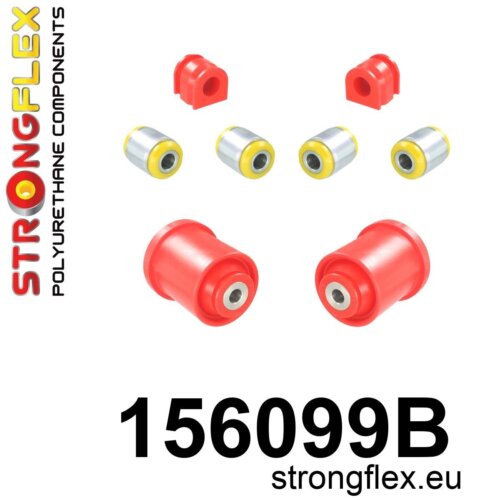 Strongflex Potpuni ovjes čahura komplet FWD za DACIA DUSTER