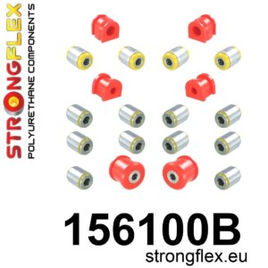 Strongflex Komplet poliuretanski čahura ovjesa AWD za DACIA DUSTER