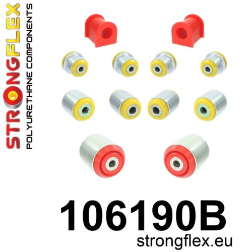 Strongflex front suspension bush kit for MAZDA 6