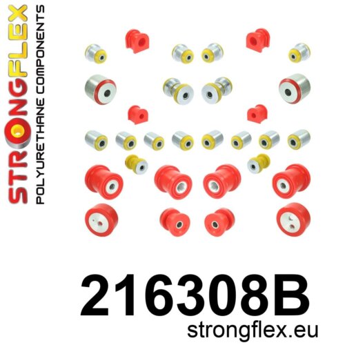 Strongflex full suspension bush kit for LEXUS LS