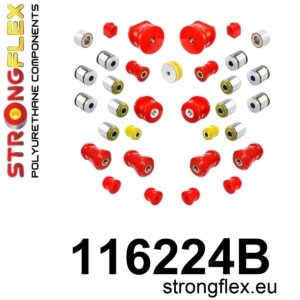 Strongflex full suspension bush kit for MERCEDES-BENZ SL 129 / MERCEDES-BENZ 190 201