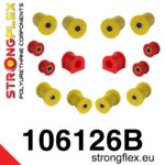 Strongflex polyurethane front suspension bush kit for MAZDA MX-5