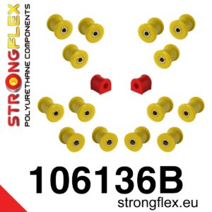 Strongflex Poliuretanski komplet čahura stražnjeg ovjesa za MAZDA MX-5