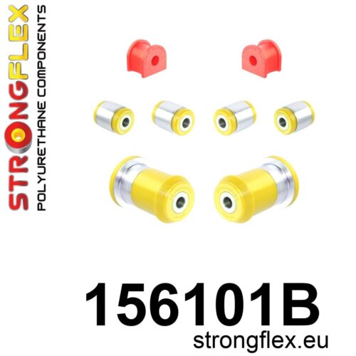 Strongflex full suspension bush kit for RENAULT TWINGO I
