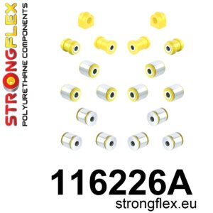 Strongflex Komplet čahura stražnjeg ovjesa SPORT za MERCEDES-BENZ C-CLASS 202 / MERCEDES-BENZ E-CLASS 210