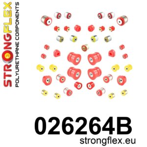 Strongflex Kompletni poliuretanski komplet čahura ovjesa za AUDI A8 D4