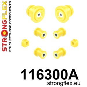 Strongflex rear suspension bush kit SPORT for MERCEDES-BENZ 123 Saloon 123 / MERCEDES-BENZ /8 W114