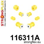 Strongflex front suspension bush kit SPORT for MERCEDES-BENZ 123 Saloon 123
