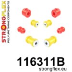 Strongflex front suspension bush kit for MERCEDES-BENZ 123 Saloon 123