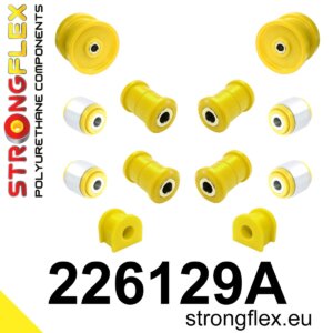 Strongflex Komplet čahura stražnjeg ovjesa SPORT za AUDI A3 8L / AUDI TT 8N