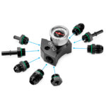 Nuke Performance X-Block Adapter Fitting, AN-8 ORB (4x)
