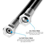 Nuke Performance Air Jack Lance High Pressure Hose 2m (6.5ft)