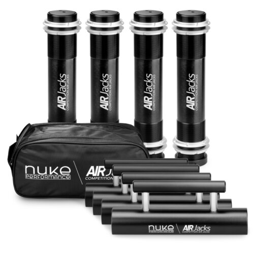 Nuke Performance Air Jack 60 C 4pc Set, with Quick release valve