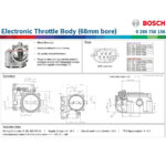 Nuke Performance Bosch Electronic Throttle Body (68mm bore)
