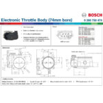 Nuke Performance Bosch Electronic Throttle Body (74mm bore)