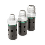 Nuke Performance Tank Vent Safety Valve AN-8 (3/4 UNF) to AN-6 Male