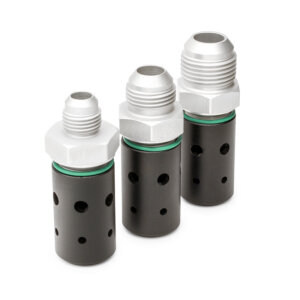 Nuke Performance Tank Vent Safety Valve AN-8 (3/4 UNF) to AN-6 Male