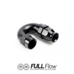 Nuke Performance Full Flow PTFE Hose End Fitting 180 Degree AN-8