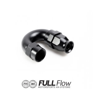 Nuke Performance PTFE završetak cijevi Full Flow 180 stupnjeva AN-8