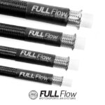Nuke Performance Black Nylon PTFE Braided Fuel Hose AN-10, Length 6m