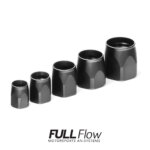 Nuke Performance AN Hose End Fitting Spare Socket AN-6, Black
