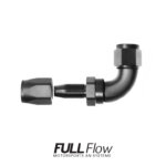 Nuke Performance Full Flow AN Hose End Fitting 90 Degree AN-4