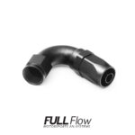 Nuke Performance Full Flow AN Hose End Fitting 120 Degree AN-4