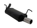 Novus sports exhaust for Opel Corsa C 1x76mm