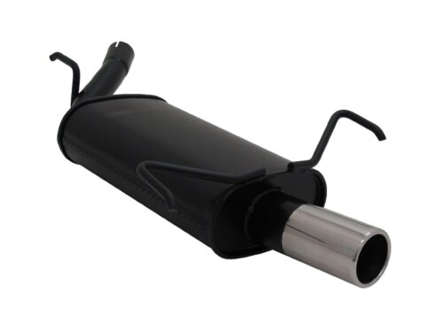 Novus sports exhaust for Opel Corsa C 1x76mm