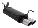 Novus sports exhaust for Opel Corsa C 2x76mm MS-Design