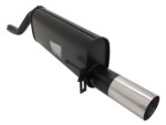 Novus sports exhaust for Opel Corsa D Facelift 1x90mm RL-Design