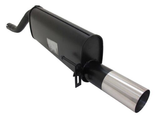 Novus sports exhaust for Opel Corsa D Facelift 1x90mm RL-Design