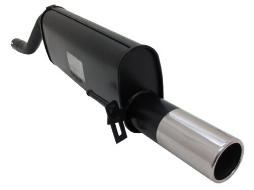 Novus sports exhaust for Opel Corsa D Facelift 1x90mm