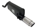 Novus sports exhaust for Opel Corsa D Facelift 1x90mm GP-Design